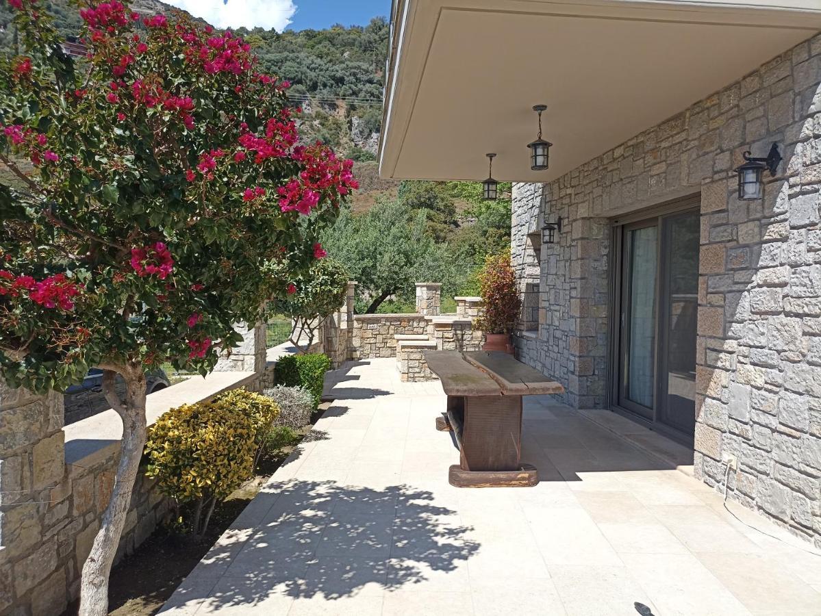 Вілла Seaside Retreat House Paralia Sergoulas Екстер'єр фото