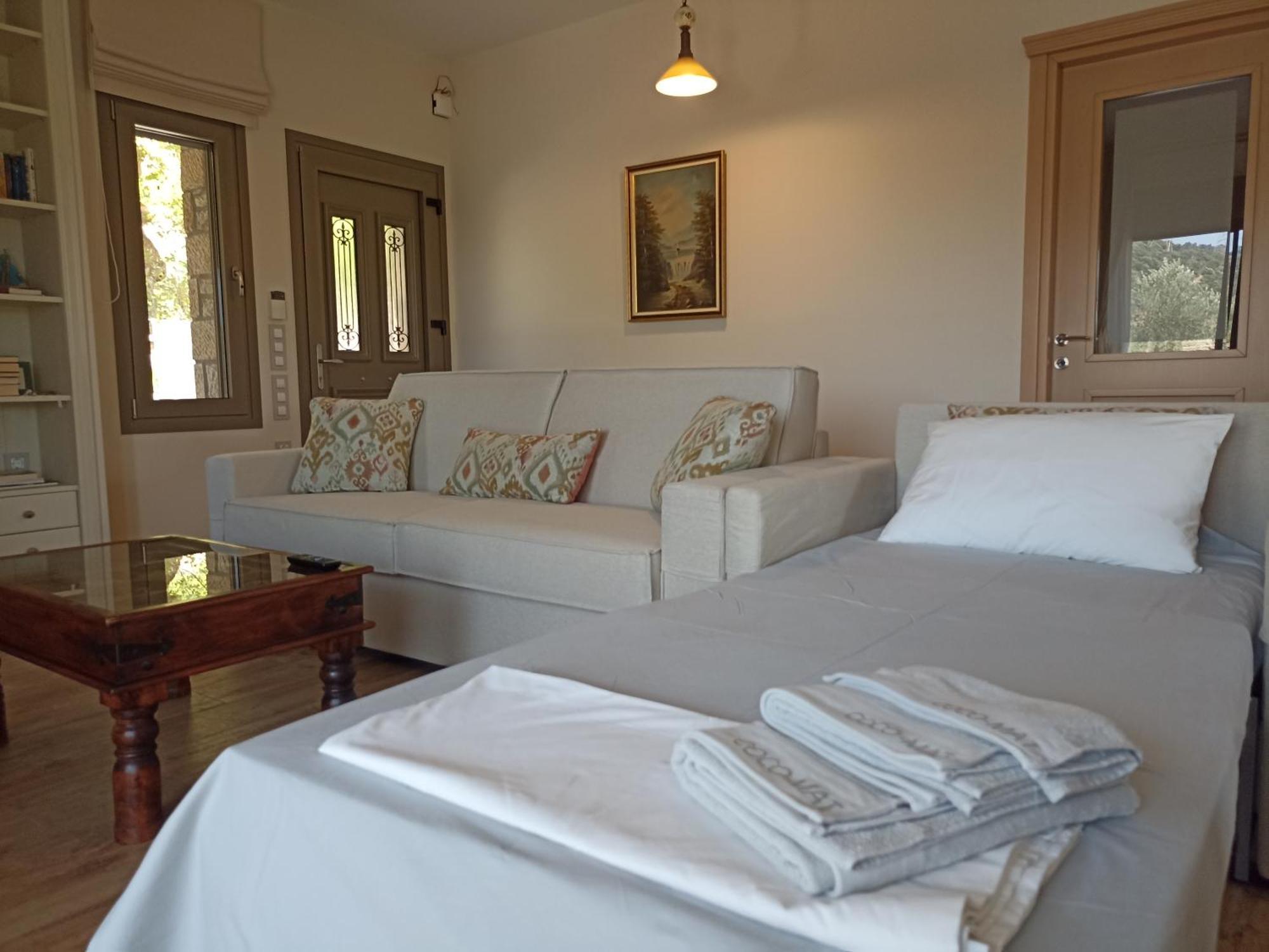Вілла Seaside Retreat House Paralia Sergoulas Екстер'єр фото