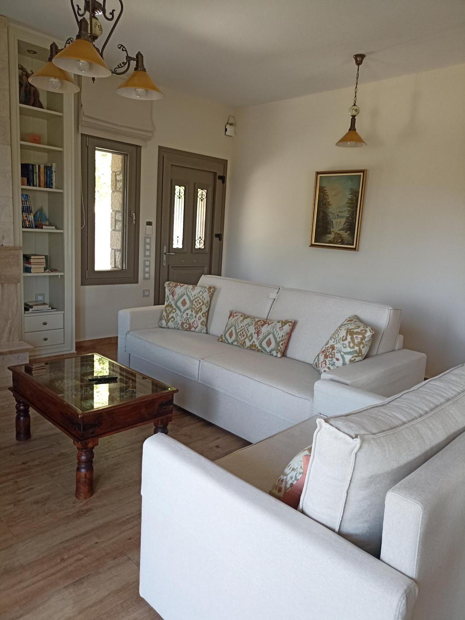 Вілла Seaside Retreat House Paralia Sergoulas Екстер'єр фото