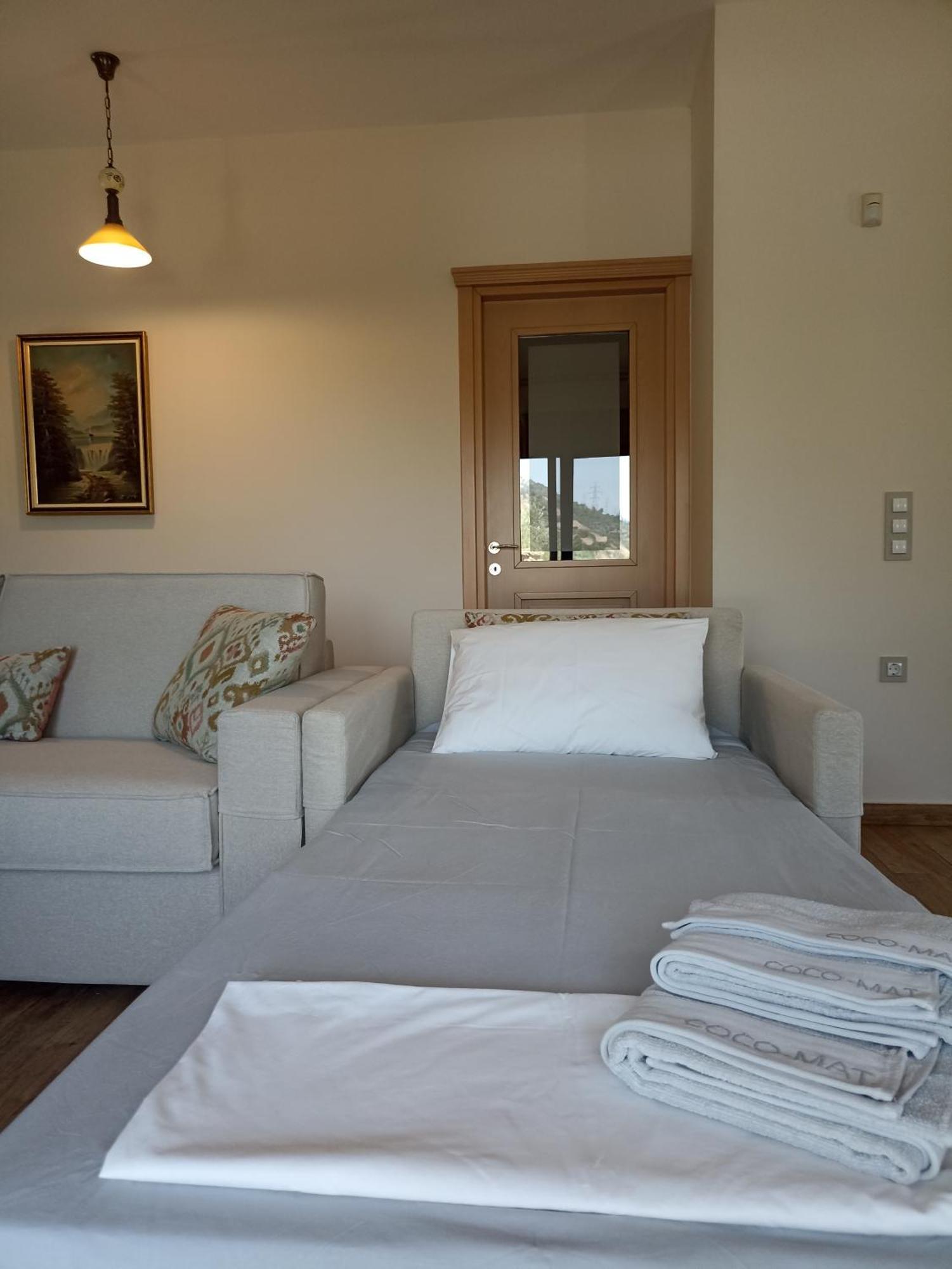 Вілла Seaside Retreat House Paralia Sergoulas Екстер'єр фото