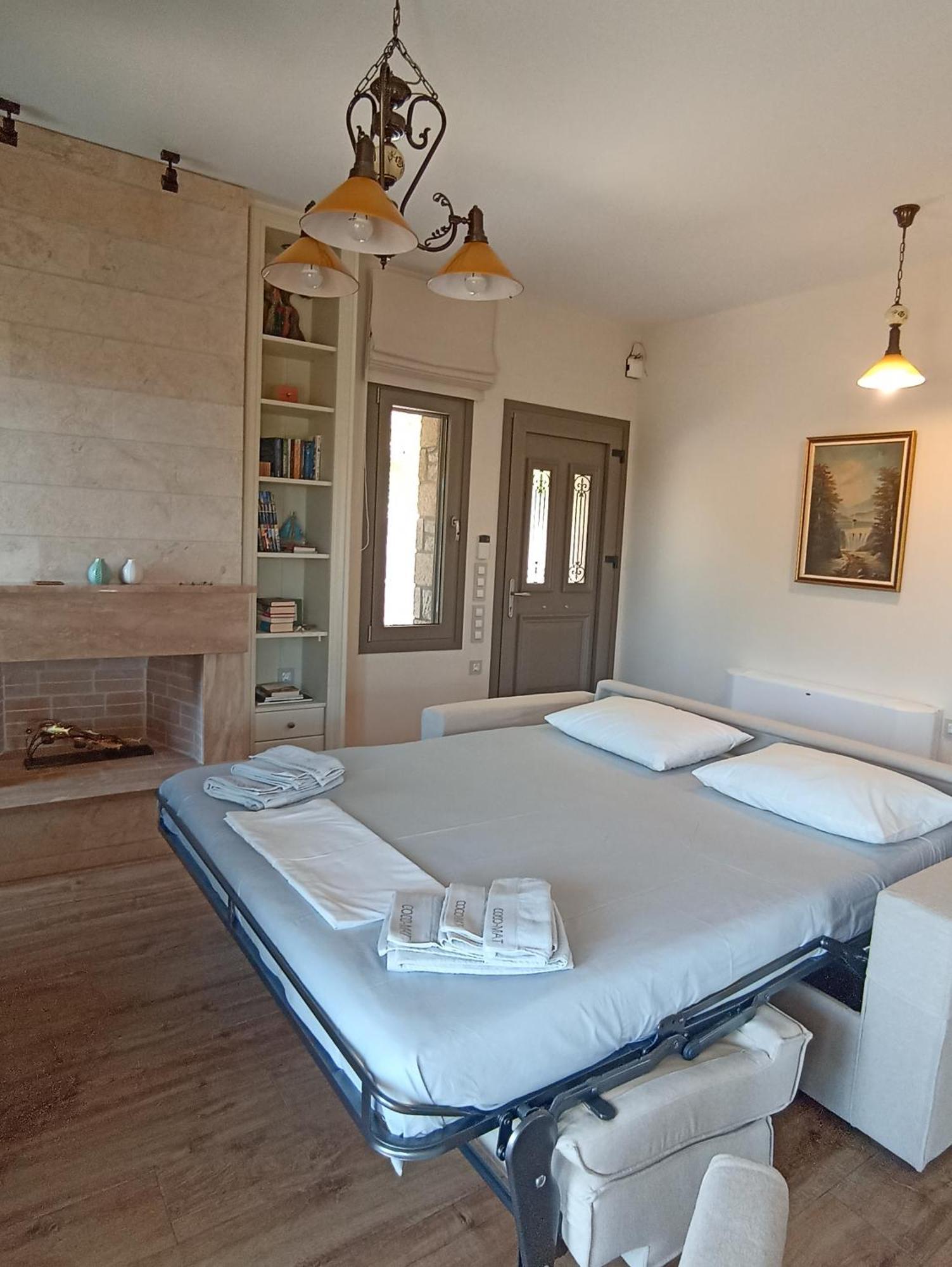 Вілла Seaside Retreat House Paralia Sergoulas Екстер'єр фото