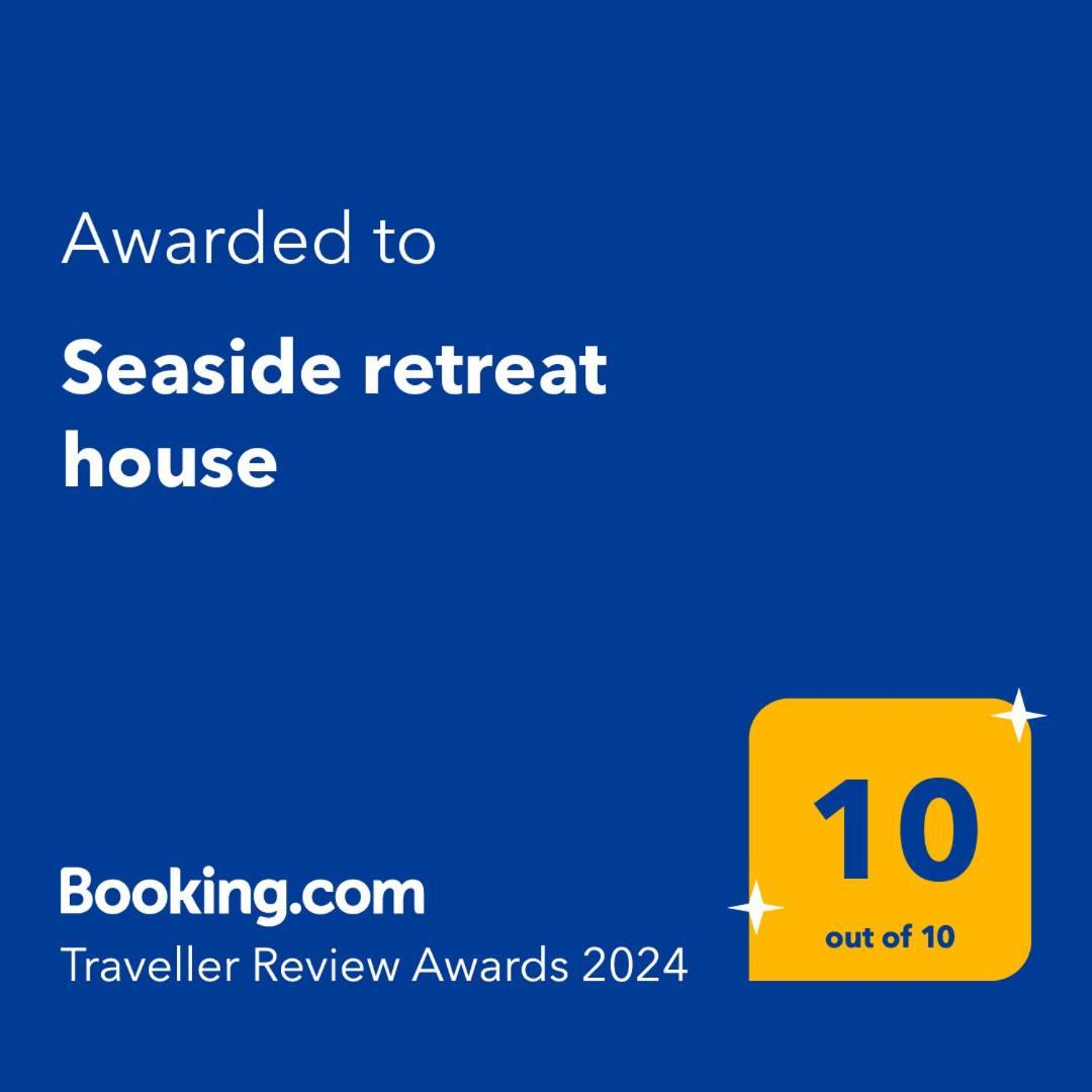 Вілла Seaside Retreat House Paralia Sergoulas Екстер'єр фото